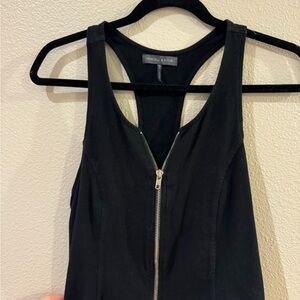 Kendall & Kylie Black Cutout Tank Top